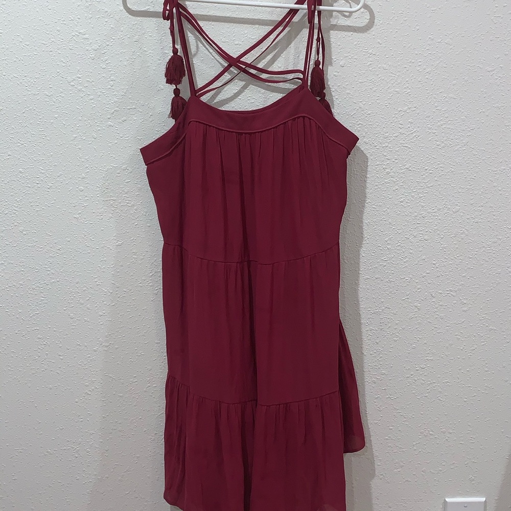 Wine Red Dress 🍷